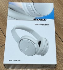 New Sealed Bose QuietComfort SC Noise Cancelling Headphones White Smoke Club