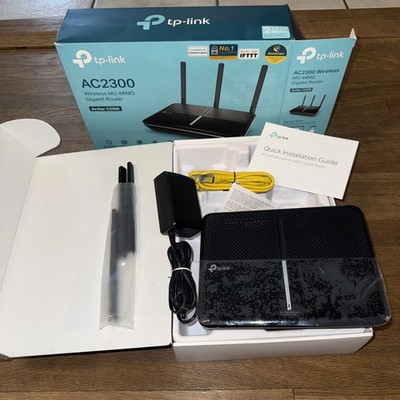 TP-Link Archer C2300 Ver:1.0 MU-MIMO Gigabit Router 802.11ac WAVE 2 OPEN BOX