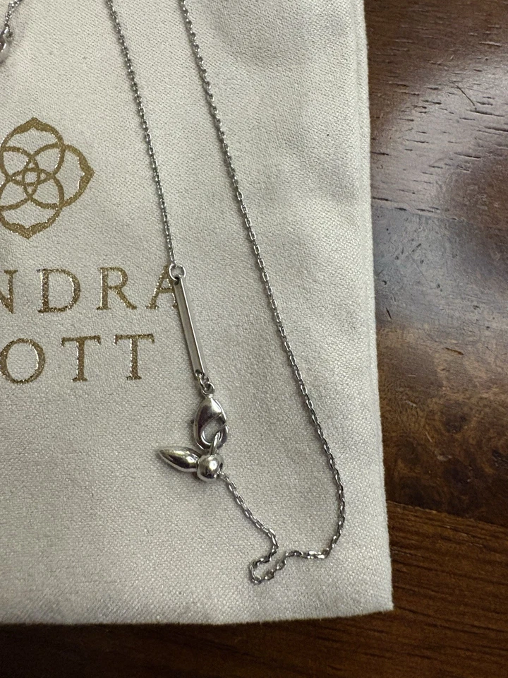 Kendra Scott Silver Jae Star Drusy Star Pendant Necklace - Image 4 of 4