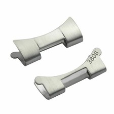 2 PC 380B END PIECE LINK FOR VINTAGE ROLEX 20MM OYSTER WATCH BAND 5513 1665 1680