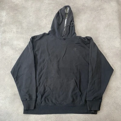 Sweat à capuche Champion XL pour hommes, noir - Photo 1/4