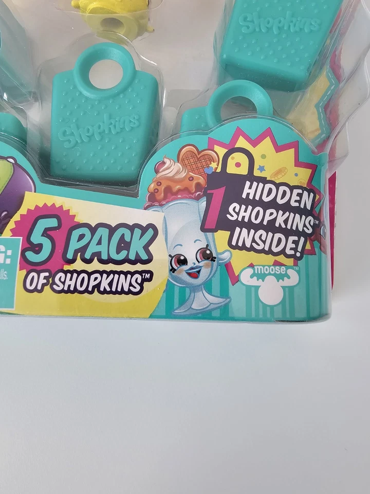 Nuevo Shopkins 5 Pack Temporada 3, precintado nunca abierto 1 shopkins oculto en su interior. Foto 4 de 4