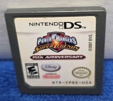 Power Rangers Super Legends 15th Anniversary Nintendo DS Cartridg Only Authentic