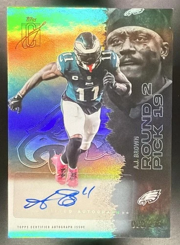 2025 Topps Signature A.J. Brown Veteran Class Autographs (RAW)