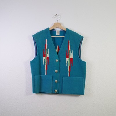 Ortega s Chimayo Vest   Handwoven   100% Wool   New Mexico   Rarität