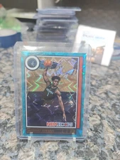 2021-22 Panini NBA HOOPS Premium Stock Anthony Edwards Blue Stars Prizm #151