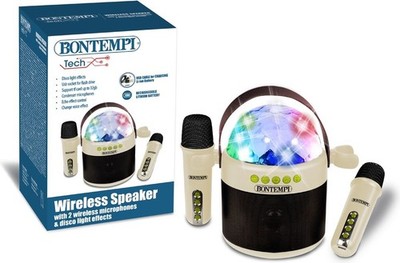 Gadget - Bontempi 49 0250: Amplificatore Wireless Con 2 Microfono Wireless E Dis
