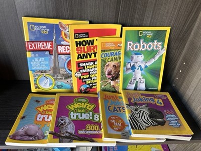 Lot 8 NATIONAL GEOGRAPHIC KIDS Series Set (0318) | eBay