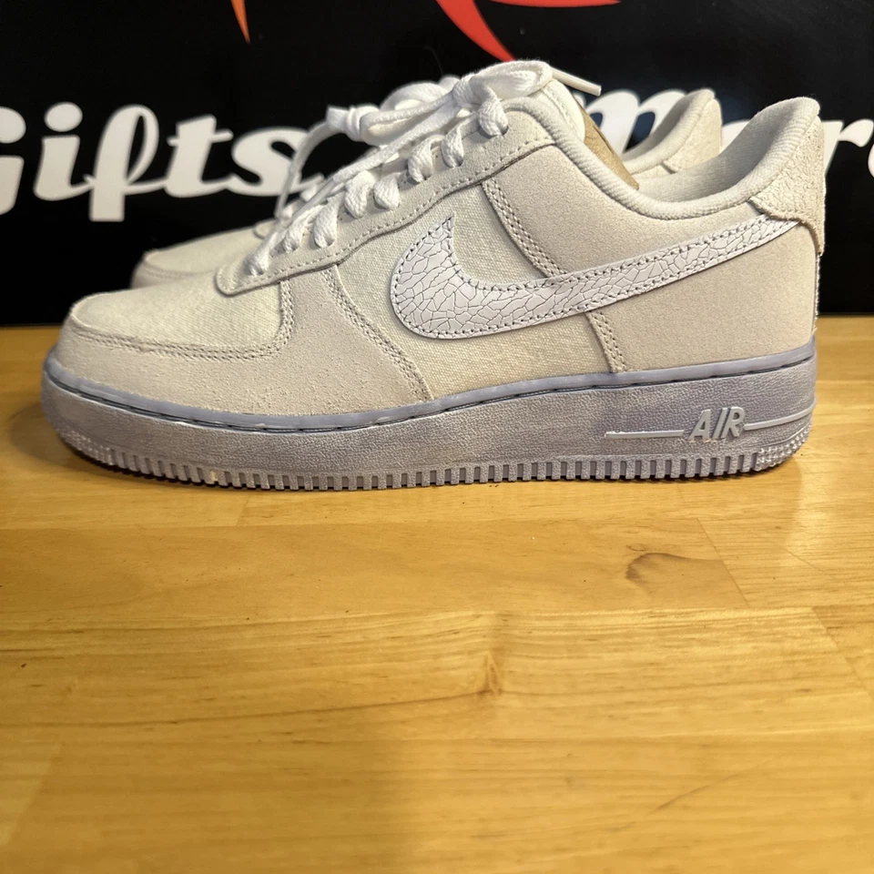 Nike Air Force 1 Low 07 LV8 EMB Summit Blanco Azul Susurro, Talla 7.5 DV0787-100 Foto 4 de 4