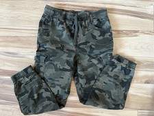 Green Camo Cargo Joggers Pants