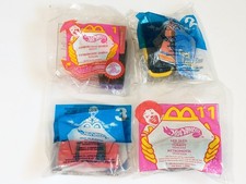 McDonald's 1999 (#11), 2000 (#1), 2001 (#'s 2 & 3) Happy Meal Hot Wheels New