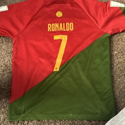 Portugal National Team Cristiano Ronaldo #7 Soccer Jersey Red