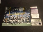 JSA Adam Vinatieri Autographed Patriots Superbowl 36 Signed 8x10 Photo Bonus 954