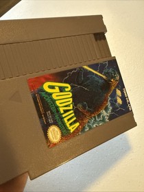 Godzilla (Nintendo Entertainment System, NES, 1989) Authentic Tested Video Game