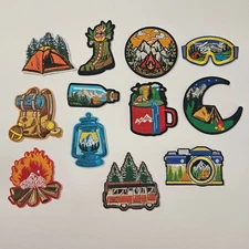 CHOICE - Adventure Outdoor Iron On Embroidered Patch – Camping Hiking Nature
