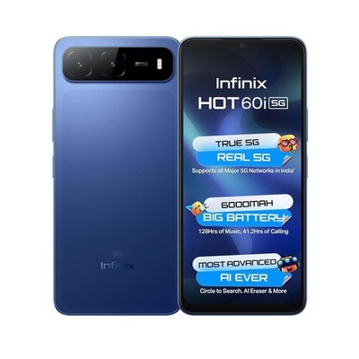 Infinix HOT 60i 5G Factory Unlocked Dual SIM 4GB RAM Global Version -...