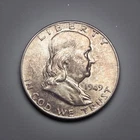 1949-P Franklin Half Dollar 90% Silver