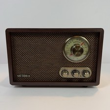 Victrola Retro Bluetooth FM/AM Radio VRS-2800 Classic Farmhouse B B Decor WORKS