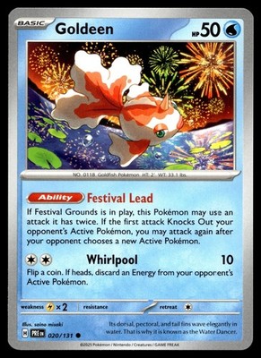 Goldeen 020/131 SV: Prismatic Evolutions PRE saino misaki