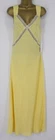 REFORMATION WOMENS PROVENCE LACE-TRIMMED SILK DRESS SIZE M YELLOW RRP £280 IB