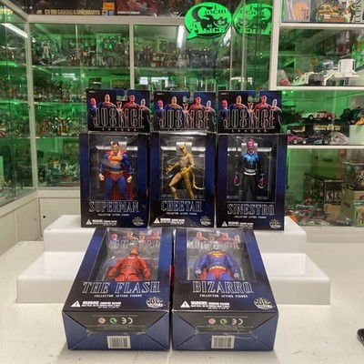 DC Direct - Justice League Action Figuren - Serie 1 komplett - Neu Sealed.