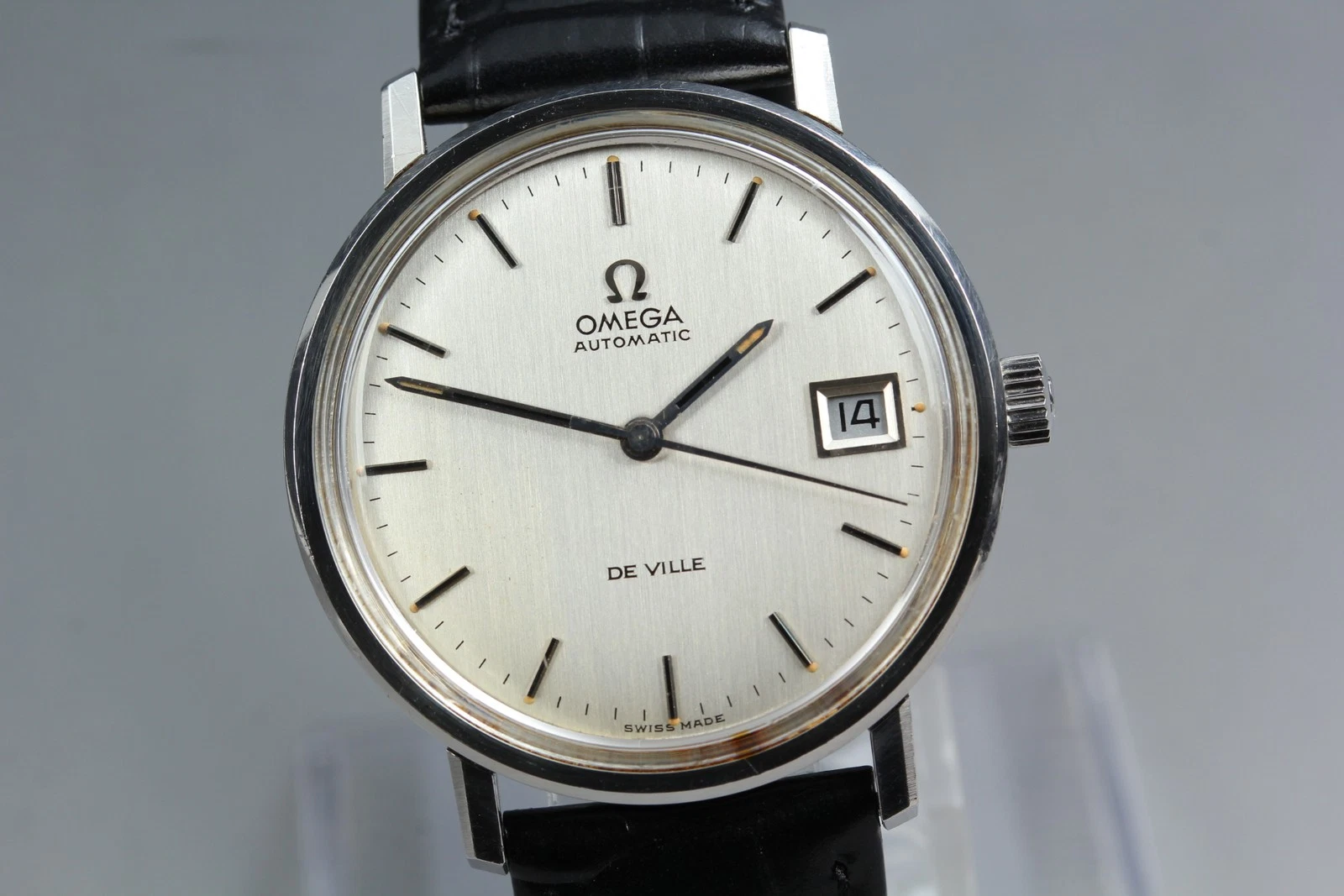 Omega — 2025 Serviced *N MINT* OMEGA De Ville Cal.1002 Silver Automaitc Mens Watch JAPAN