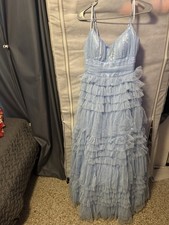 Windsor Prom Dress Cinderella Light Blue Size 9/10