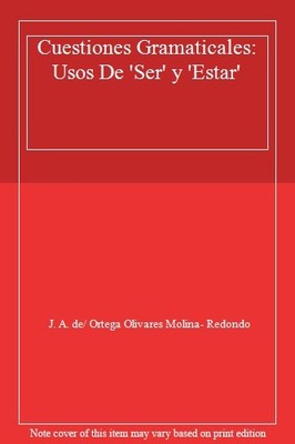 Uso De Ser Y Estar (Coleccion ''Problemas basicos del espanol'') (