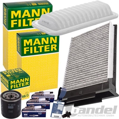 MANN FILTER INSPEKTIONSPAKET FILTERSATZ für TOYOTA AYGO CITRÖEN C1 PEUGEOT 107