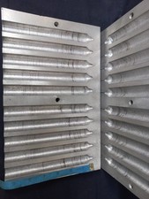 candle moulds 10 in 1 - alluminum
