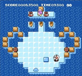 Sistema de entretenimiento Nintendo NES Arcade Puzzle KICKLE CUBICLE dt. PAL Sokoban