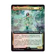 WotC Universes Beyond: FINAL FANTA  Rydia, Summoner of Mist (Extended Art)  NM