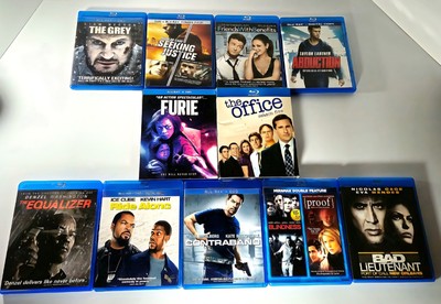 Blu Ray Lot Of Dvd's The Bourne Trilogy & 5th Season Of The Office Plus 10 More