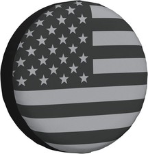 American Flag Spare Tire Cover 16 Inch Waterproof Fits 30 to 31 Inch Tires......