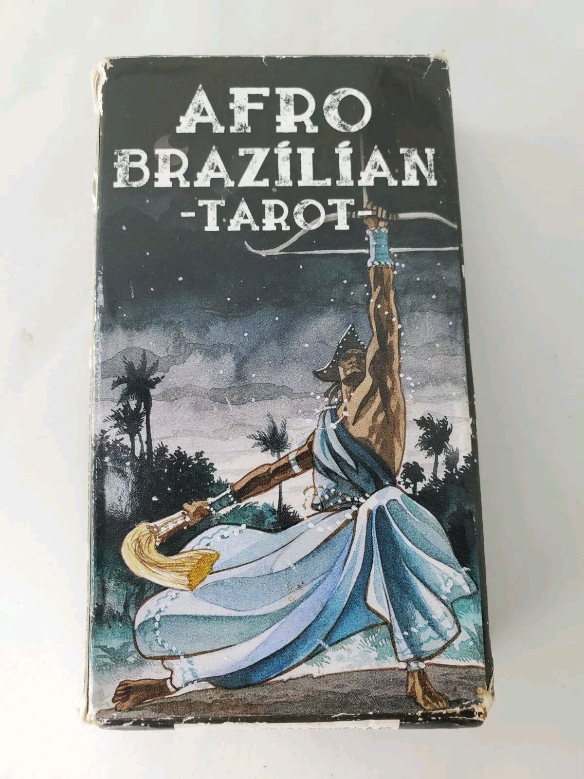 Afro-Brazilian Tarot Kit with Book and Multi-Language Guide by Lo Scarabeo Santeria Inspired