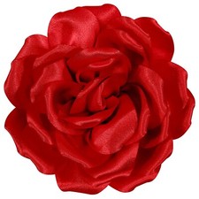 Rose Flower Brooch and Pin  Elegant Hair Clip and Accessory for Women's Dress
