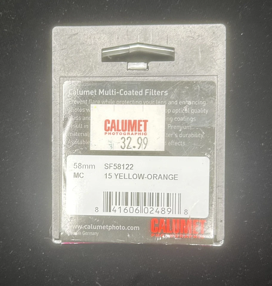 Calumet 58mm Lense Filter Trad Lin Pol - Image 3 of 3