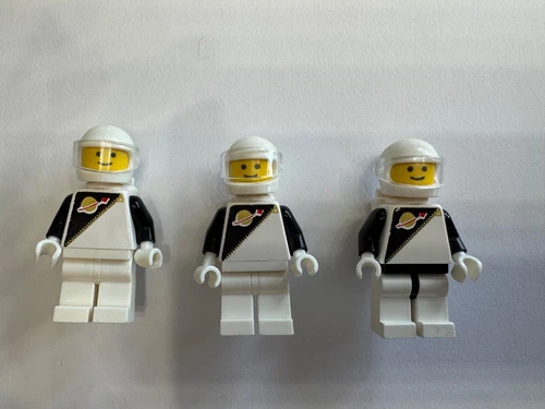 LEGO Classic Vintage Futuron Mini figure  Space Man White with Air Tank