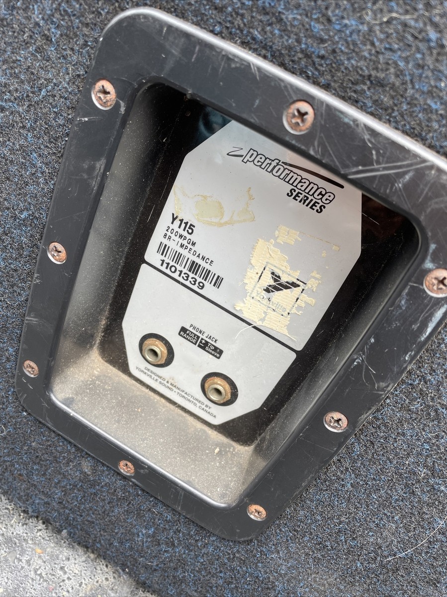 Yorkville Y115 PERFORMANCE SERIES 15 Inch Monsters. PAIR | eBay