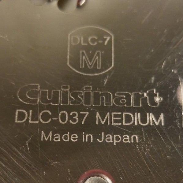 Cuisinart DLC-7 Food Processor Parts U-PICK Funnel Disc Stem Cuisinart DLC-7 Food Processor Parts U-PICK Funnel Disc Stem