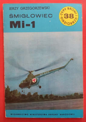 Aircraft Profile Typy Broni Profileheft TBiU 38, Smiglowiec Mil Mi-1 Helicopter