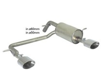 Ragazzon Duplex Sportauspuff Peugeot 208 1.6l GTi re li je 1x135x90mm scharf