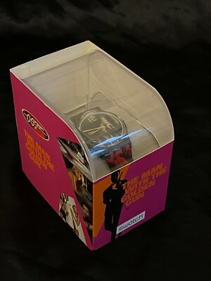 SWATCH WATCH GB210 JAMES BOND COLLECTION THE MAN WITH THE GOLDEN GUN 2002 GREAT
