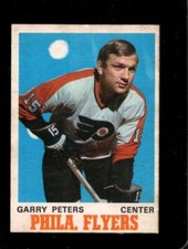 1970-71 O-PEE-CHEE #196 GARRY PETERS VG+ FLYERS *X76243