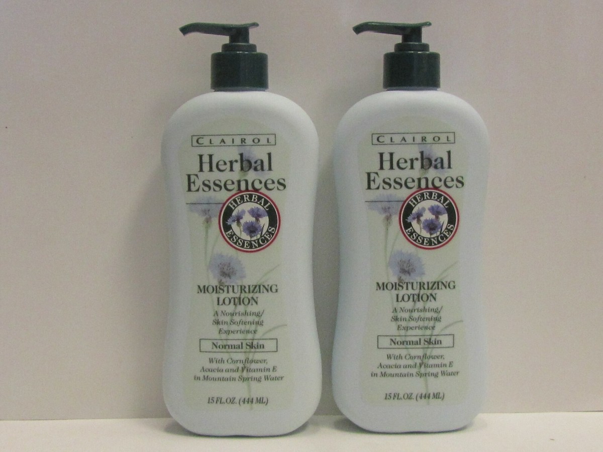 Clairol Herbal Essences Moisturizing Lotion Normal Skin Lot of 2 x