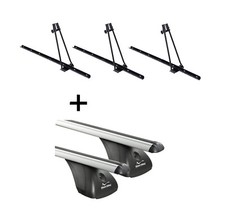 3xFahrradträger ORION+Dachträger VDP für für BMW 3er Touring E46 5Tür 03-05