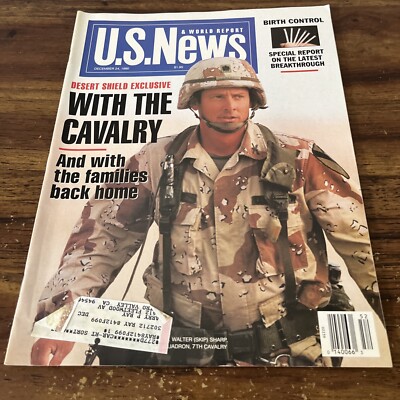 US News & World Report Dec 24 1990 Desert Shield Saudi Arabia Texas