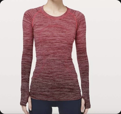 RARE LULULEMON SWIFTLY Tech Red Ombre 