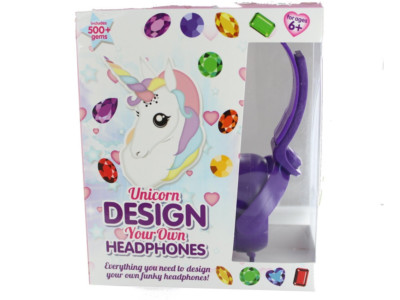 Entwerfen Sie Ihre eigenen Einhorn-Kopfhörer Geschenkset - Kinder-Kopfhörer