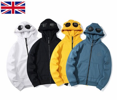Men's and women's models Hooded sweater Company trend letter zip sweater New !